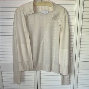 White + Warren Cream Cashmere Sweater